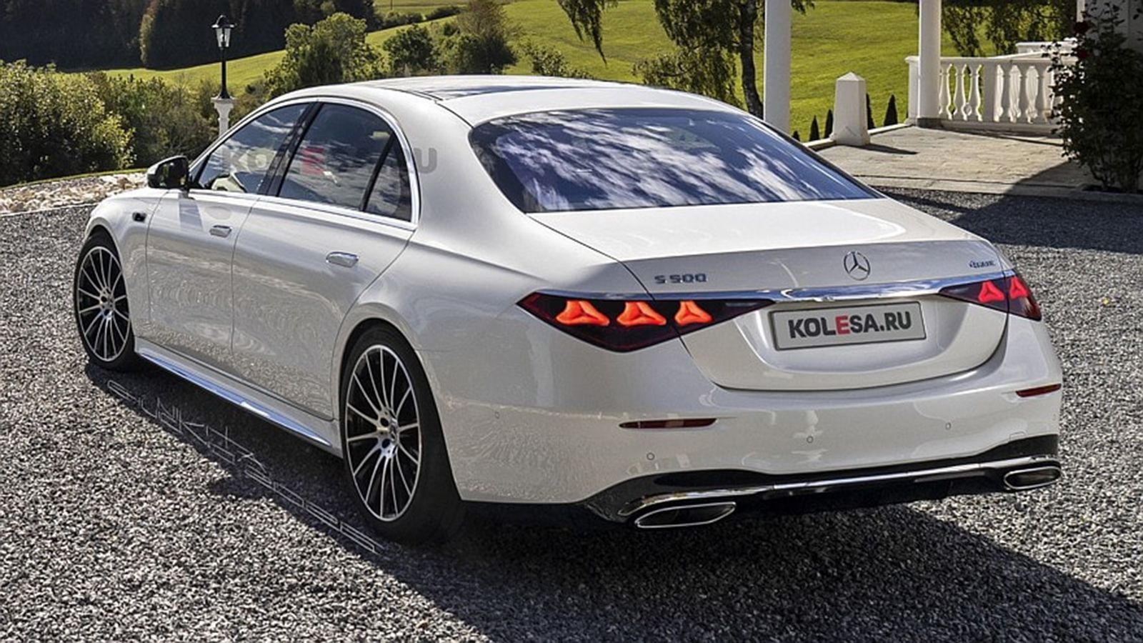 Τα σχέδια είναι ανεξάρτητα της Mercedes και προέρχονται από την ιστοσελίδα Kolesa. 
